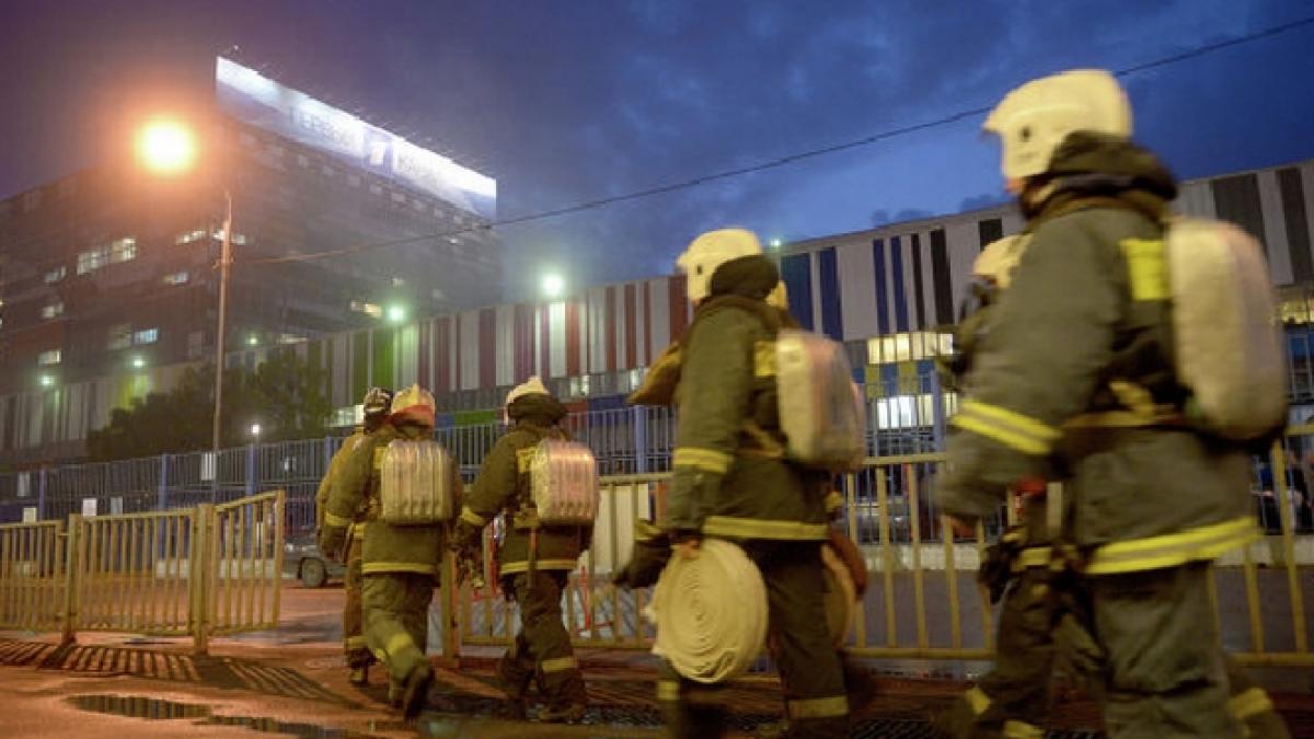 Incendiu la Turnul Radio-Televiziunii ruse. Peste 1.000 de persoane au fost evacuate