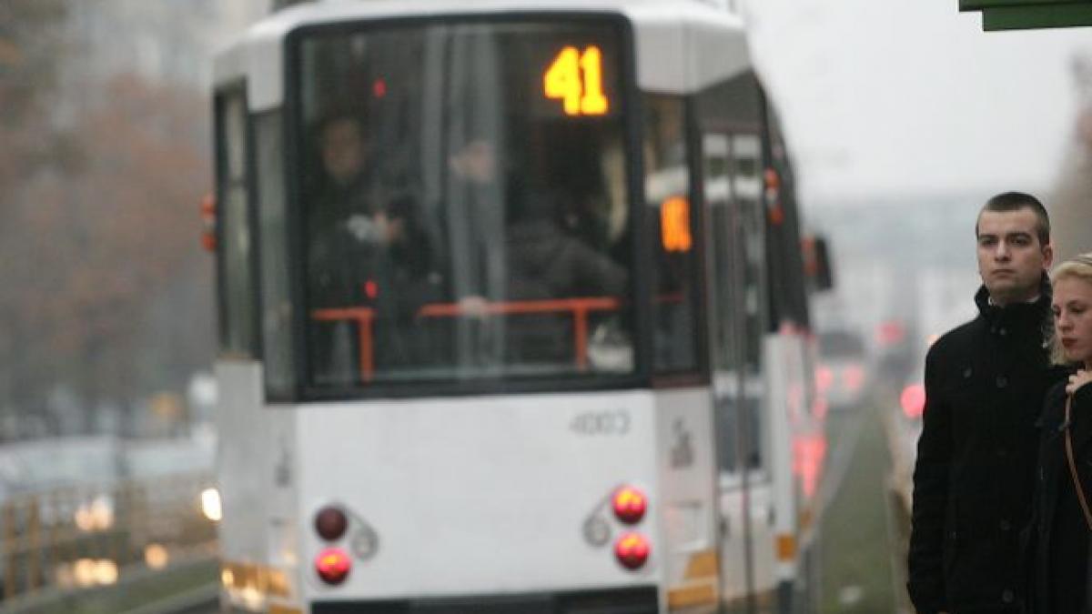 Tramvaiele liniei 41 din Capitală, înlocuite cu autobuze în acest weekend