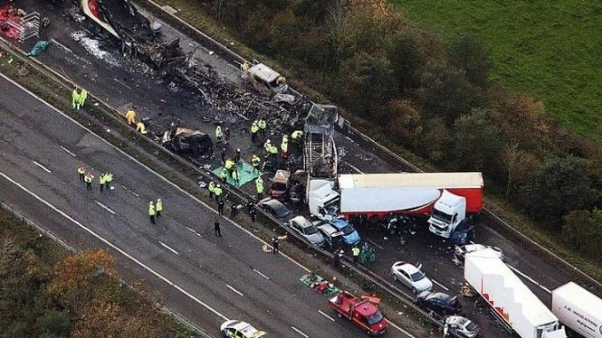 Accident în lanţ pe Autostrada Soarelui. Şapte maşini, implicate în carambol