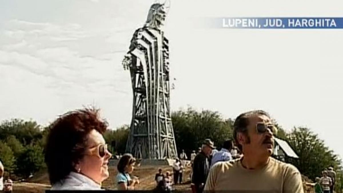 Statuia lui Iisus din Rio are o copie fidelă în Harghita