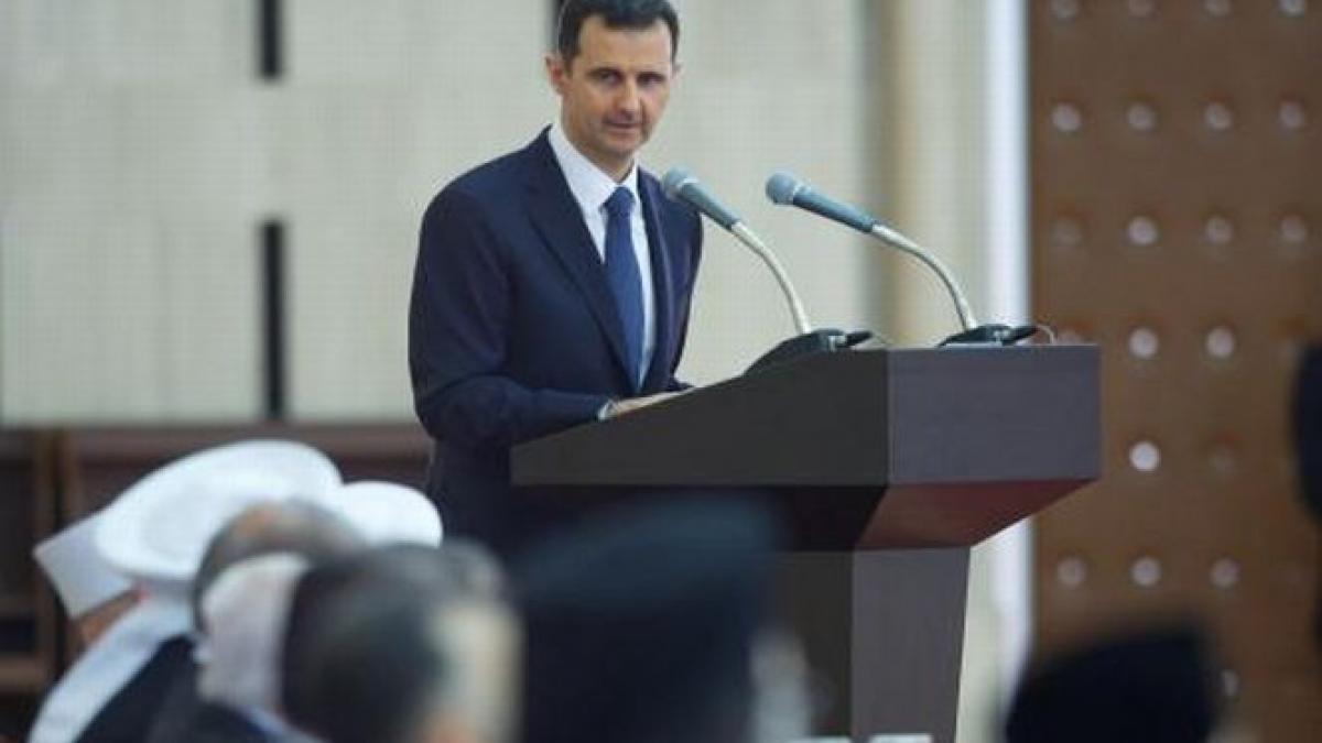 Bashar al-Assad se declară hotărât să elimine terorismul