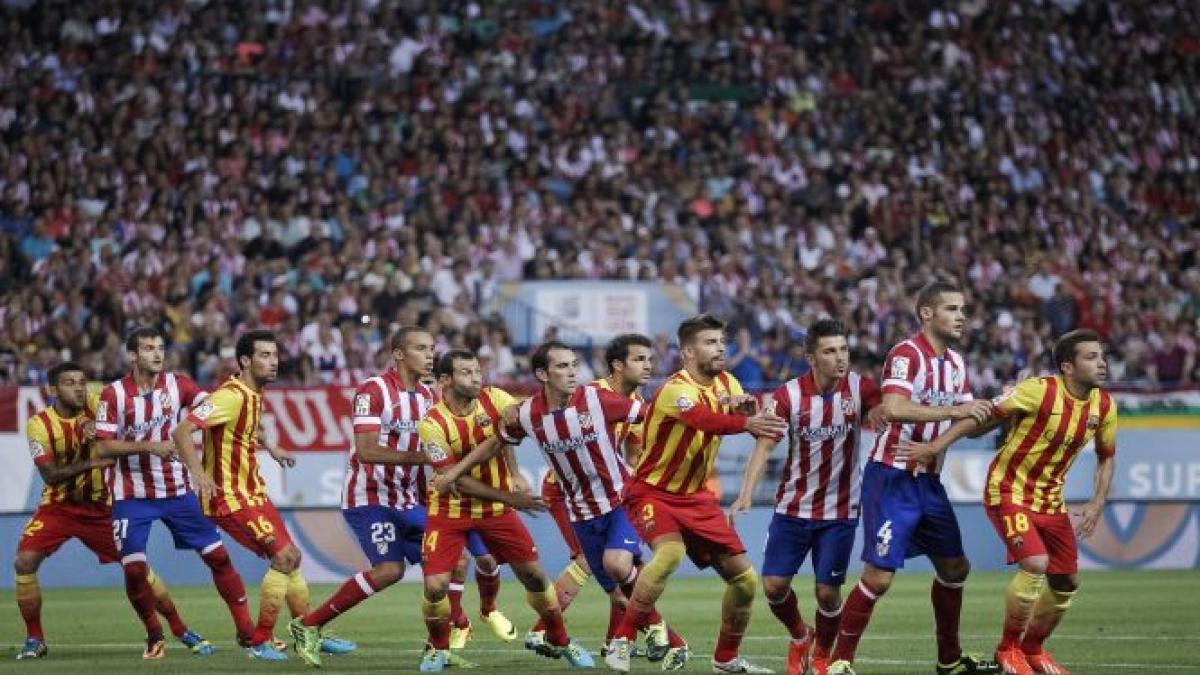 Atletico Madrid şi FC Barcelona au încheiat la egalitate, scor 1-1, în meciul tur al Supercupei Spaniei