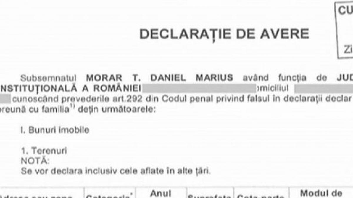 Daniel Morar, diurnă de 40.000 de lei în 2012