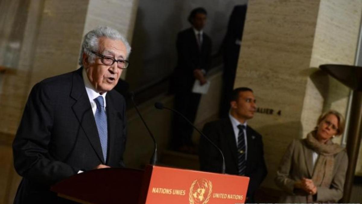 Lakhdar Brahimi: Siria reste cea mai mare ameninţare împotriva păcii mondiale