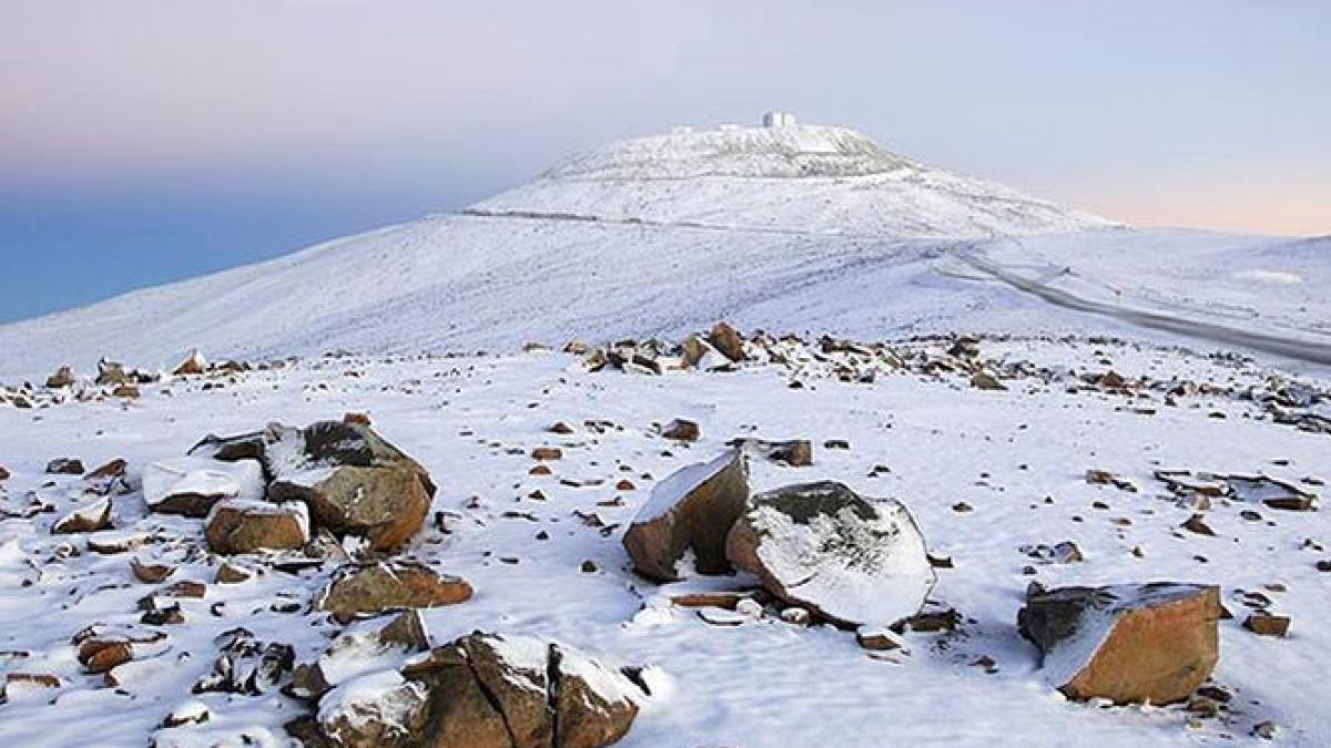 Lapoviţă şi ninsoare în deşertul Atacama, cel mai arid loc de pe Glob