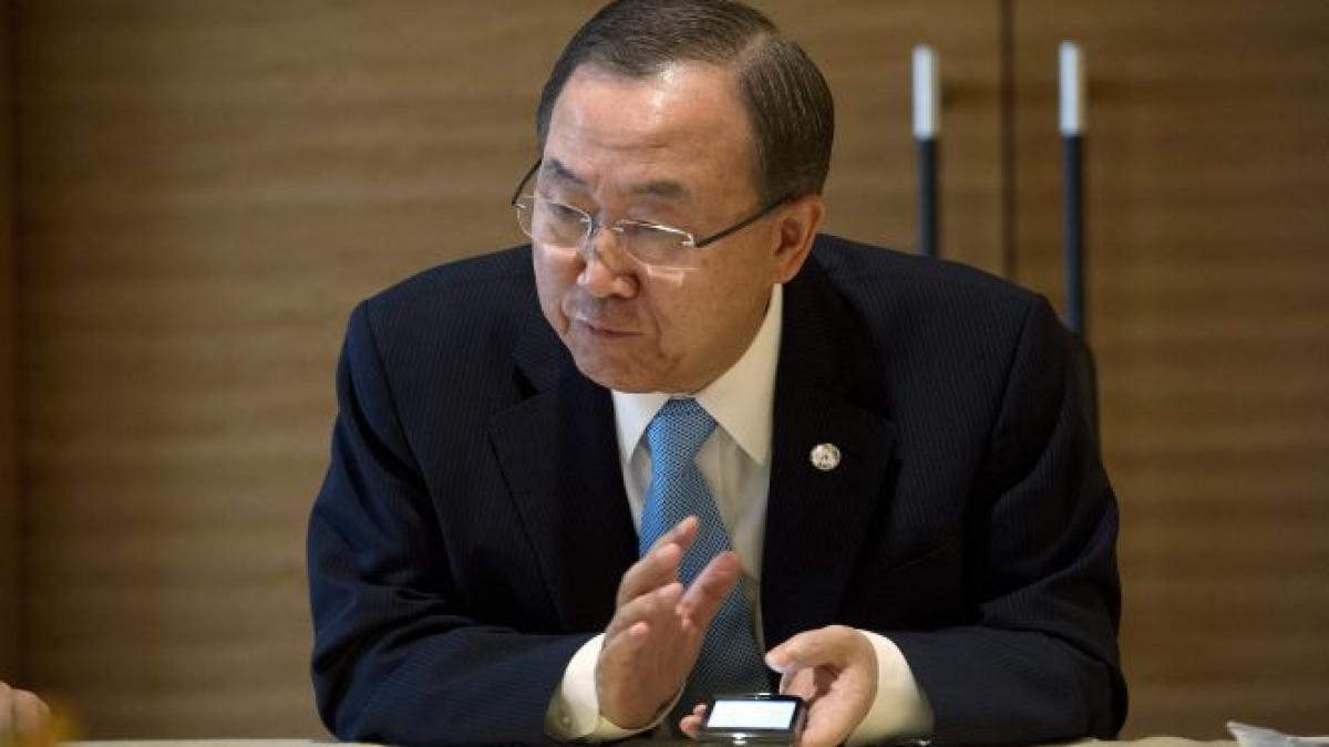 Ban Ki-moon susţine că experţii ONU au nevoie de patru zile pentru a determina dacă în Siria s-au folosit arme chimice