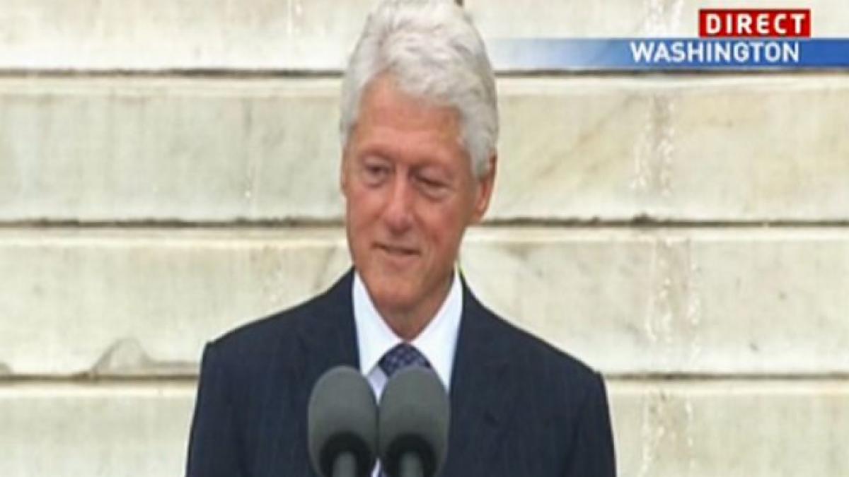 Bill Clinton: A venit timpul să nu ne mai plângem!