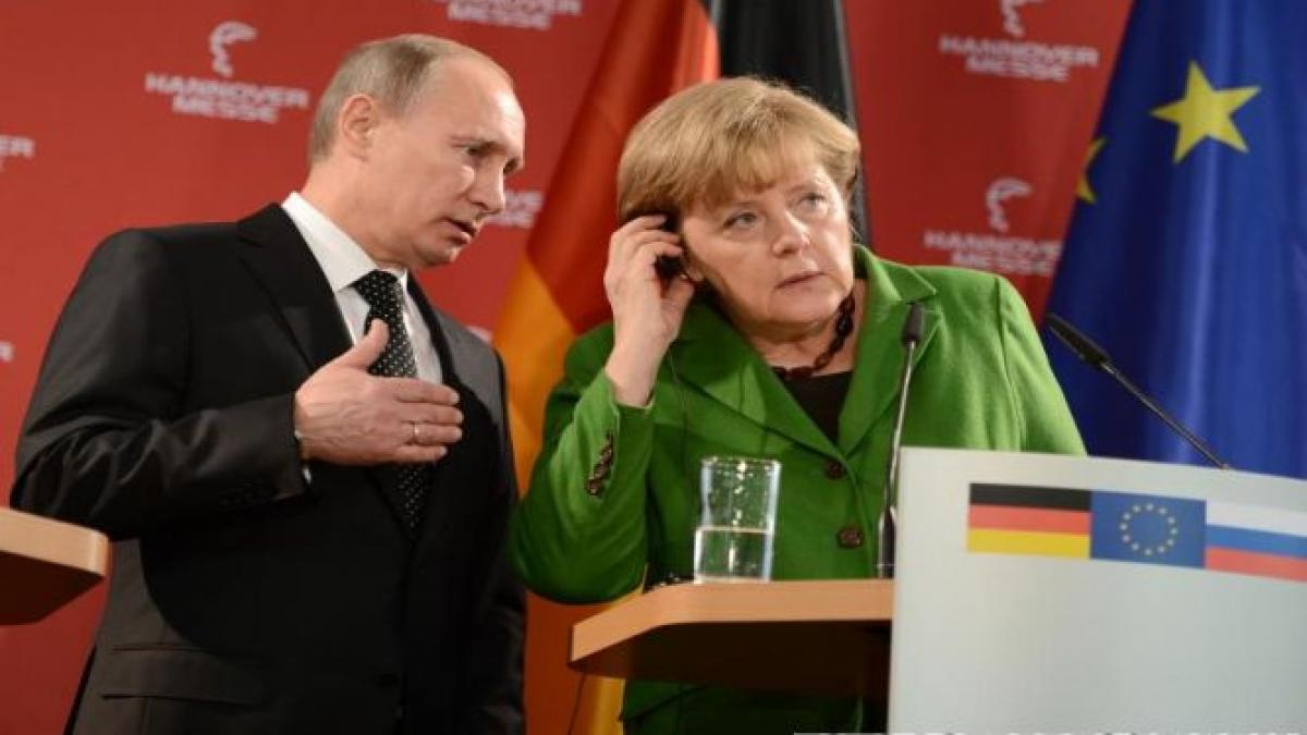 Merkel şi Putin insistă ca ONU să studieze raportul inspectorilor privind Siria