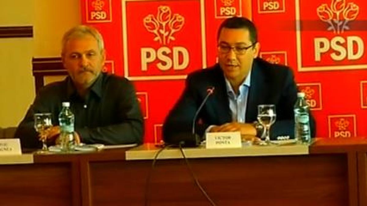 Ponta: Dacă cineva vrea să muncească, apare Băsescu şi îi dă în cap sau îi face dosar