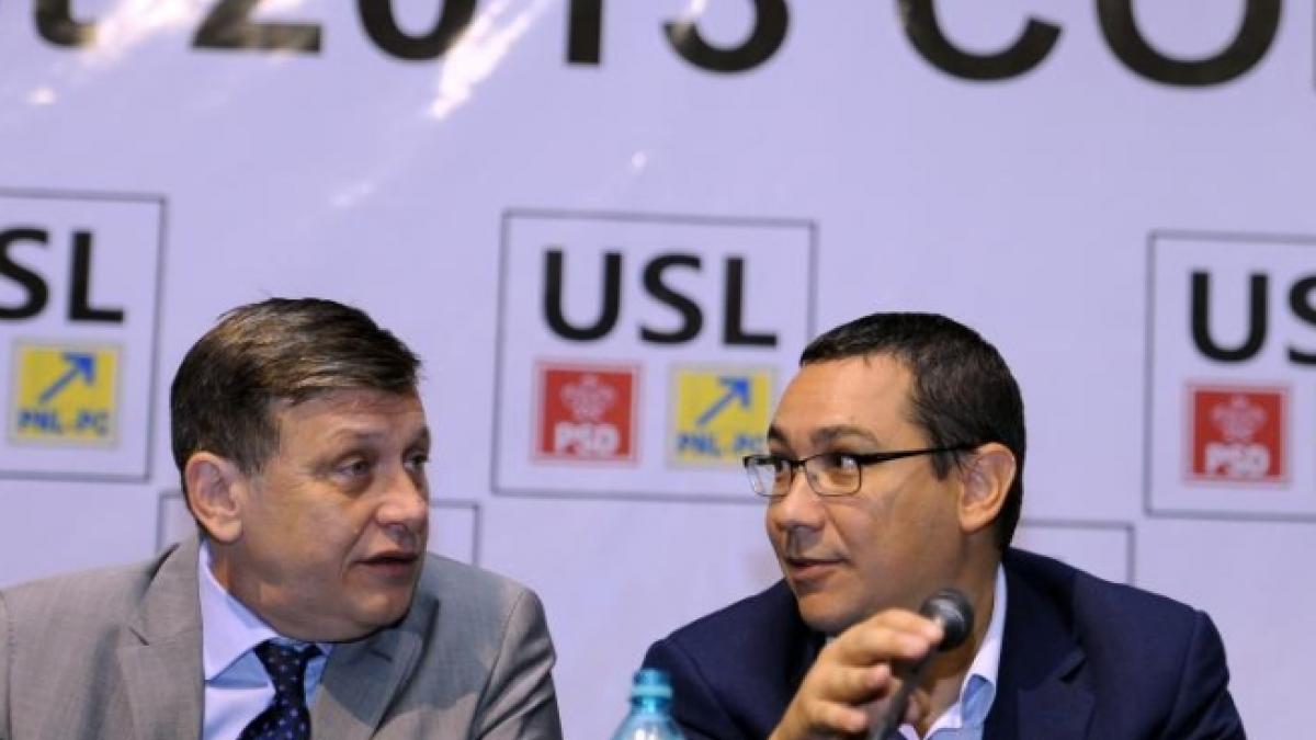 Ponta: USL este o forţă pro-europeană, spre deosebire de alţii care au prieteni dictatori prin Siria