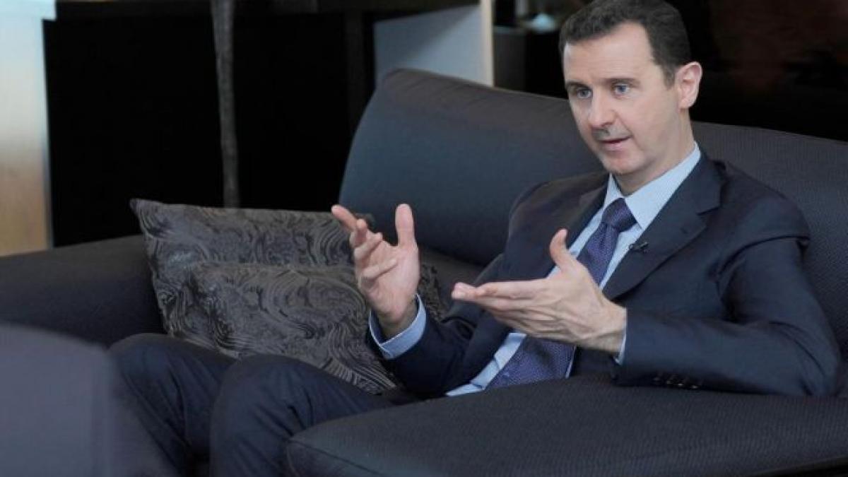 Bashar al-Assad: Există riscul unui război regional, în cazul unui atac împotriva Siriei