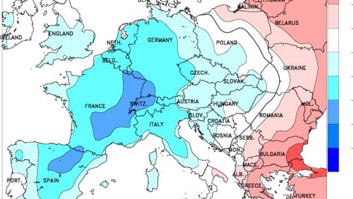 Ce se întâmplă cu vremea la început de toamnă. &quot;O masă de aer POLAR vine spre România&quot;