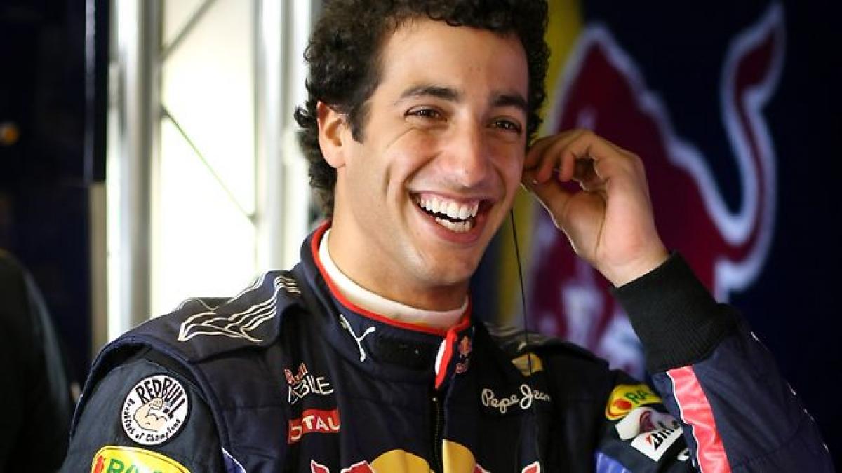 Daniel Ricciardo, noul pilot de Formula 1 al echipei Red Bull