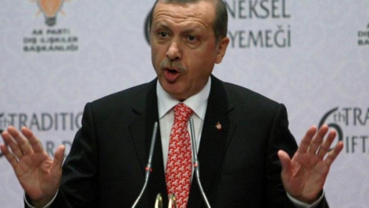 Erdogan: Turcia sprijină o intervenţie în Siria indiferent că se doveşte sau nu folosirea de arme chimice