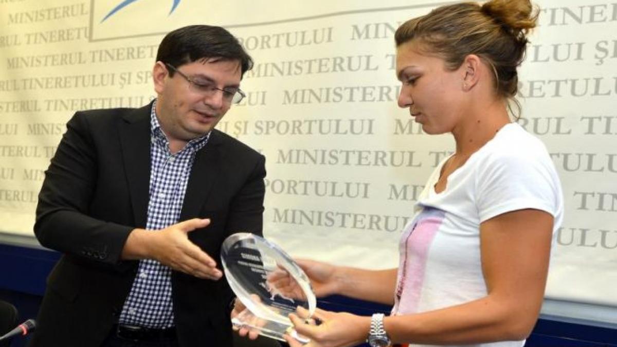 Simona Halep, premiată de Ministerul Tineretului şi Sportului pentru performanţele din acest an