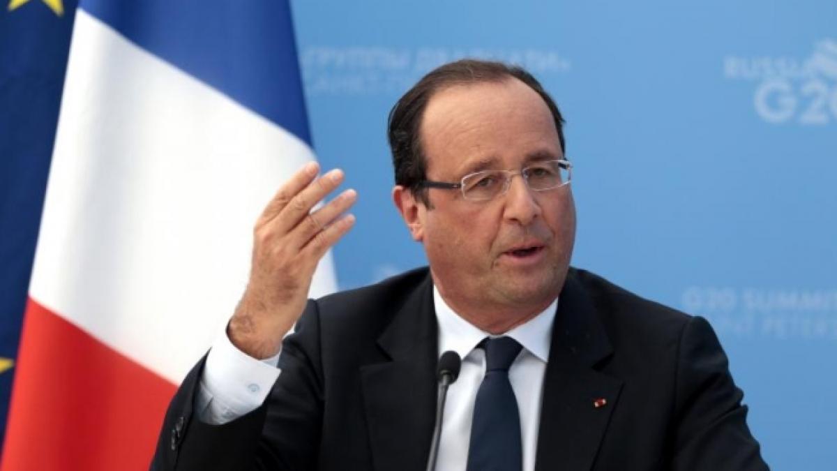 Hollande: Joi sau vineri va decide Congresul american ce urmează în Siria. La acel moment vom lua şi noi o decizie