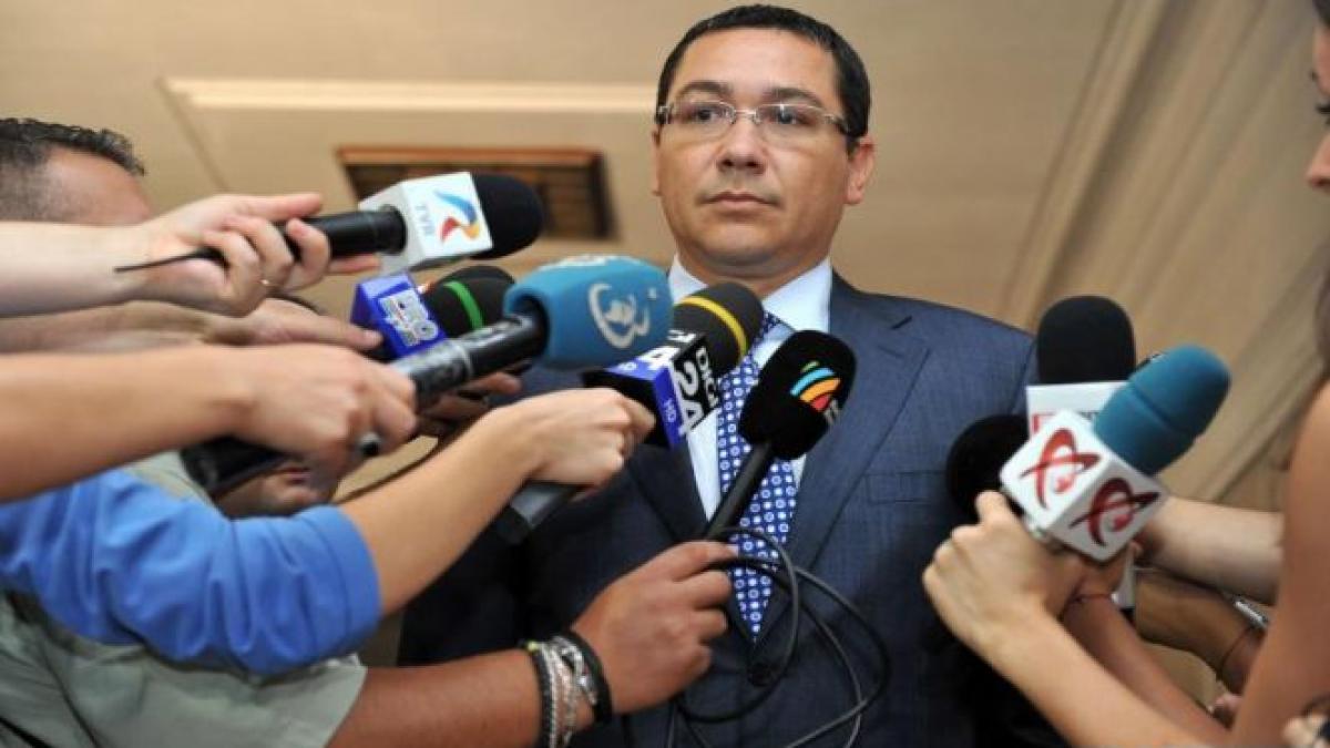 Ponta: Nu se pune problema unei relaţii tensionate cu Antonescu