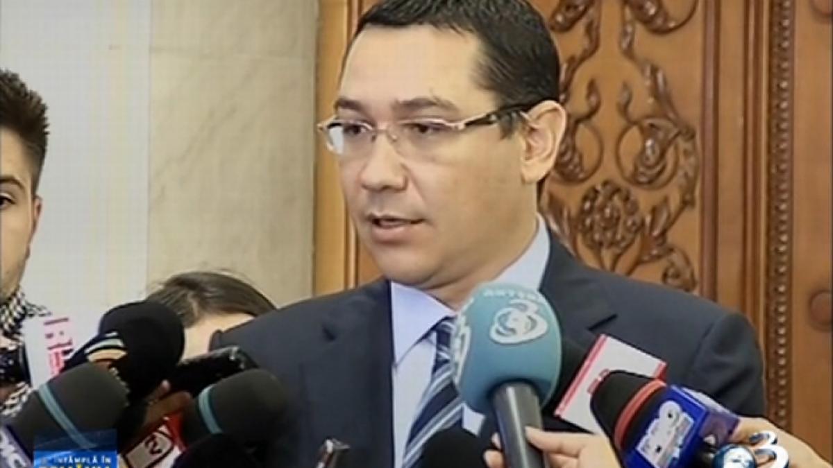 Ponta: Întâlnirea cu reprezentanţii PDL a fost neaşteptat de normală