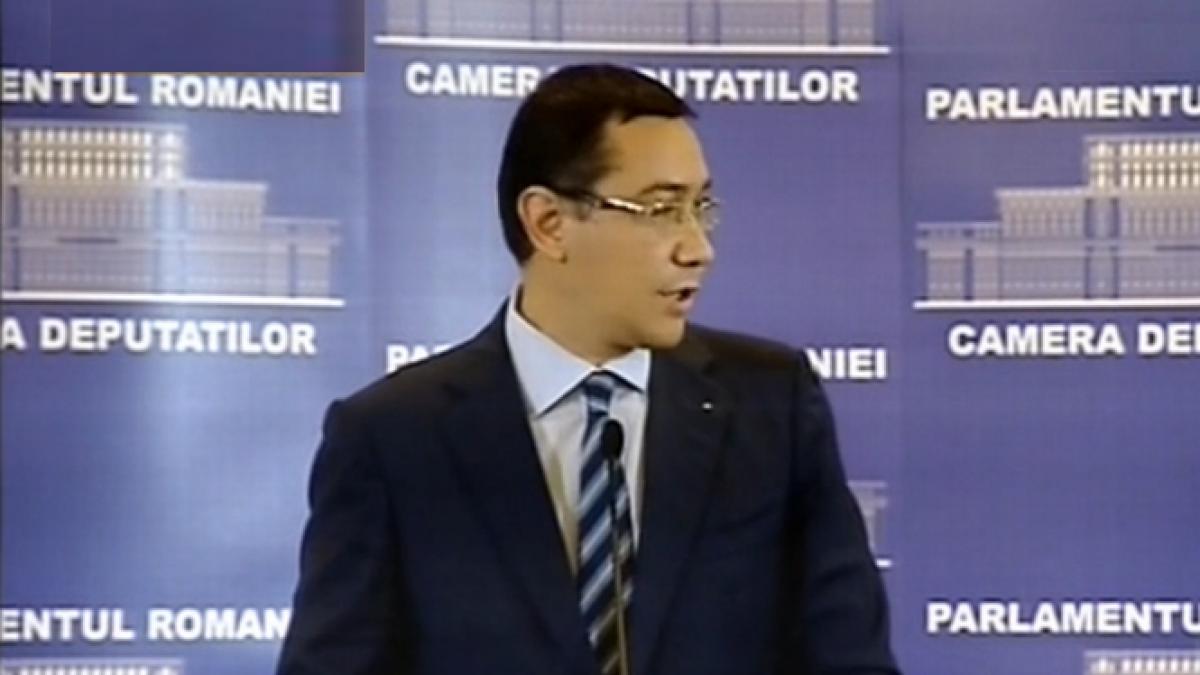 Ponta nu răspunde atacurilor lui Antonescu: în trei ani nu m-aţi auzit criticându-l public