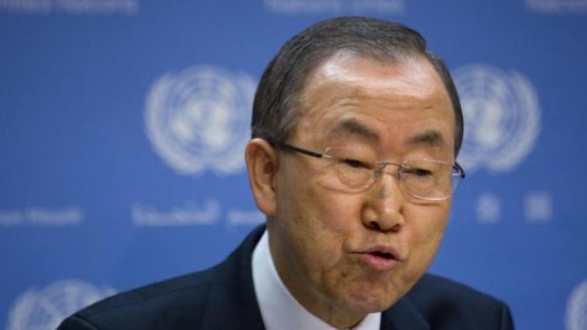 Ban Ki-moon speră că acordul pe tema armelor chimice va pune capăt &quot;suferinţelor&quot; din Siria