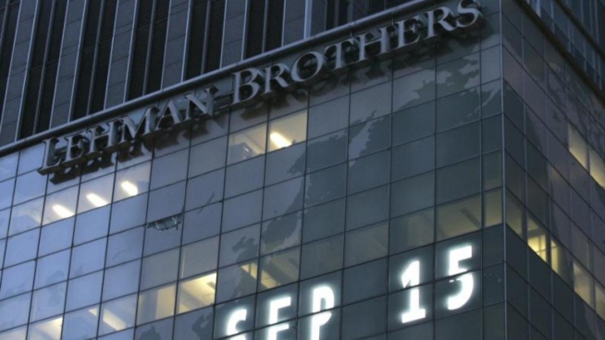 Cinci ani de la colapsul Lehman Brothers: &quot;A fost o furtună cum se vede o dată la 100 de ani&quot;