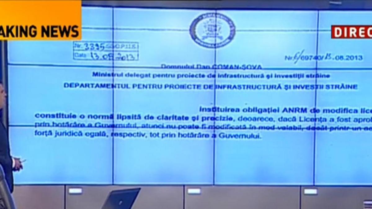 Document EXPLOZIV care arată hibele acordului Guvern-RMGC. Norica Nicolai, despre una dintre prevederi: Este foarte GRAVĂ 