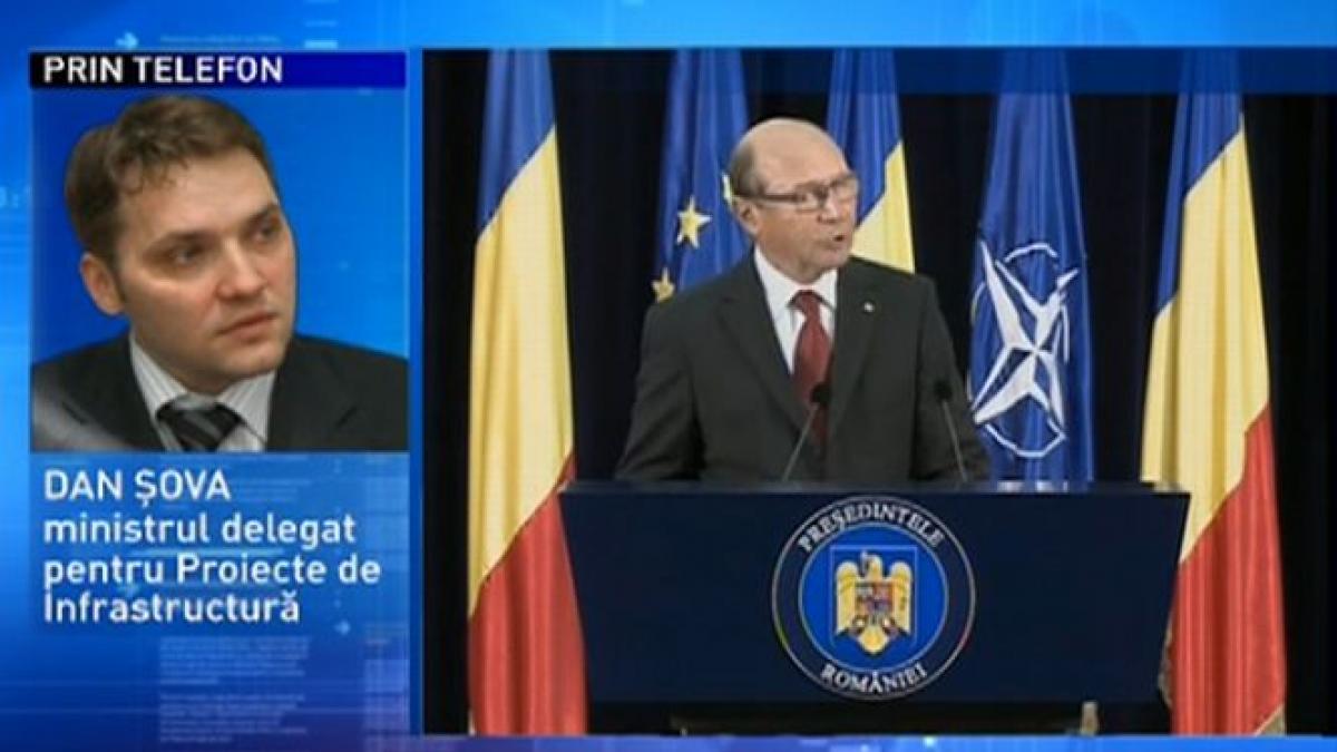 Dan Şova: Îl rog public pe preşedintele Băsescu să desecretizeze rapoartele pe care le-a primit de la Servicii în legătură cu Roşia Montană