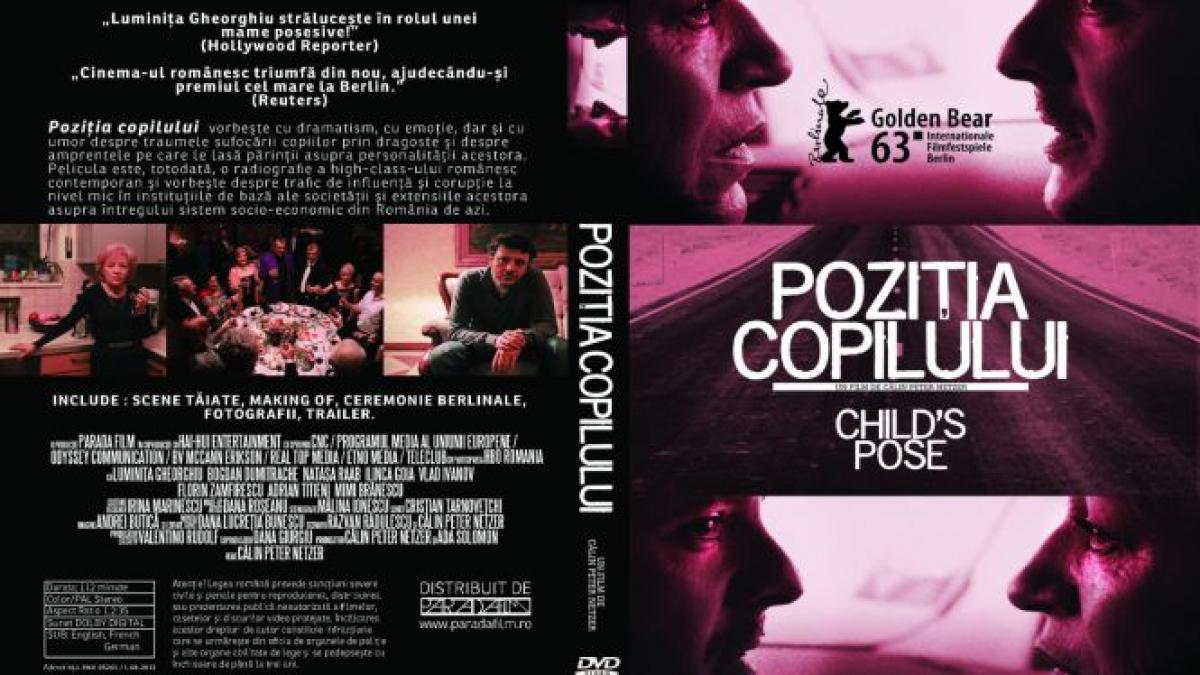 Filmul „Poziția copilului” se lansează pe DVD