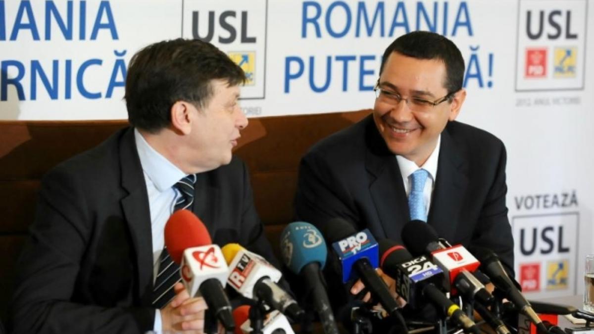 Ponta face lumină în disputele cu Crin Antonescu: Ne-am împăcat!