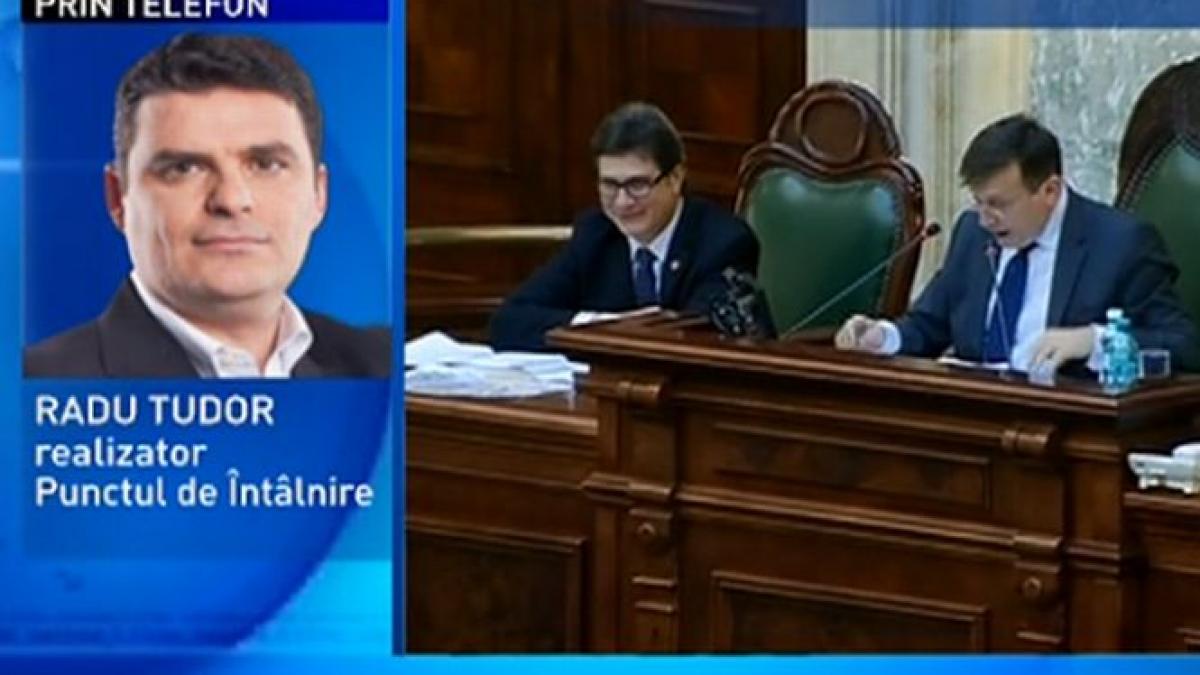 Radu Tudor: Comportamentul lui Victor Ponta faţă de Crin Antonescu nu a fost cel mai fericit