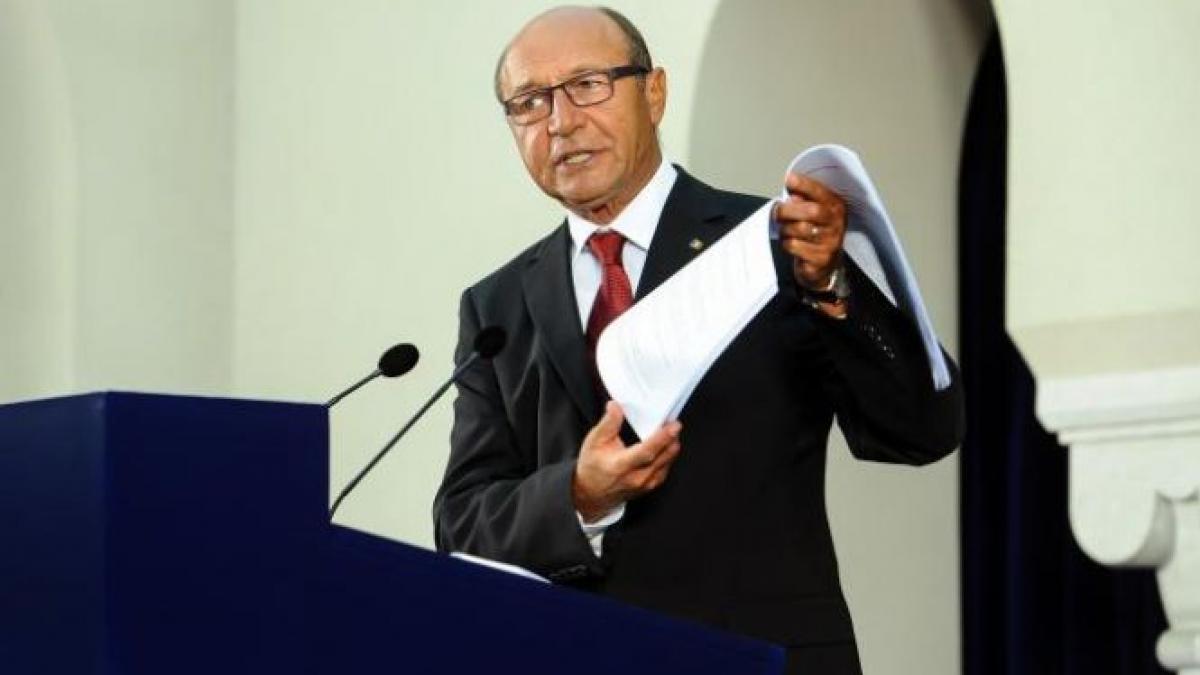 Scrisoarea trimisă de Băsescu Parlamentului: Nu voi convoca referendum pe tema Roşia Montană