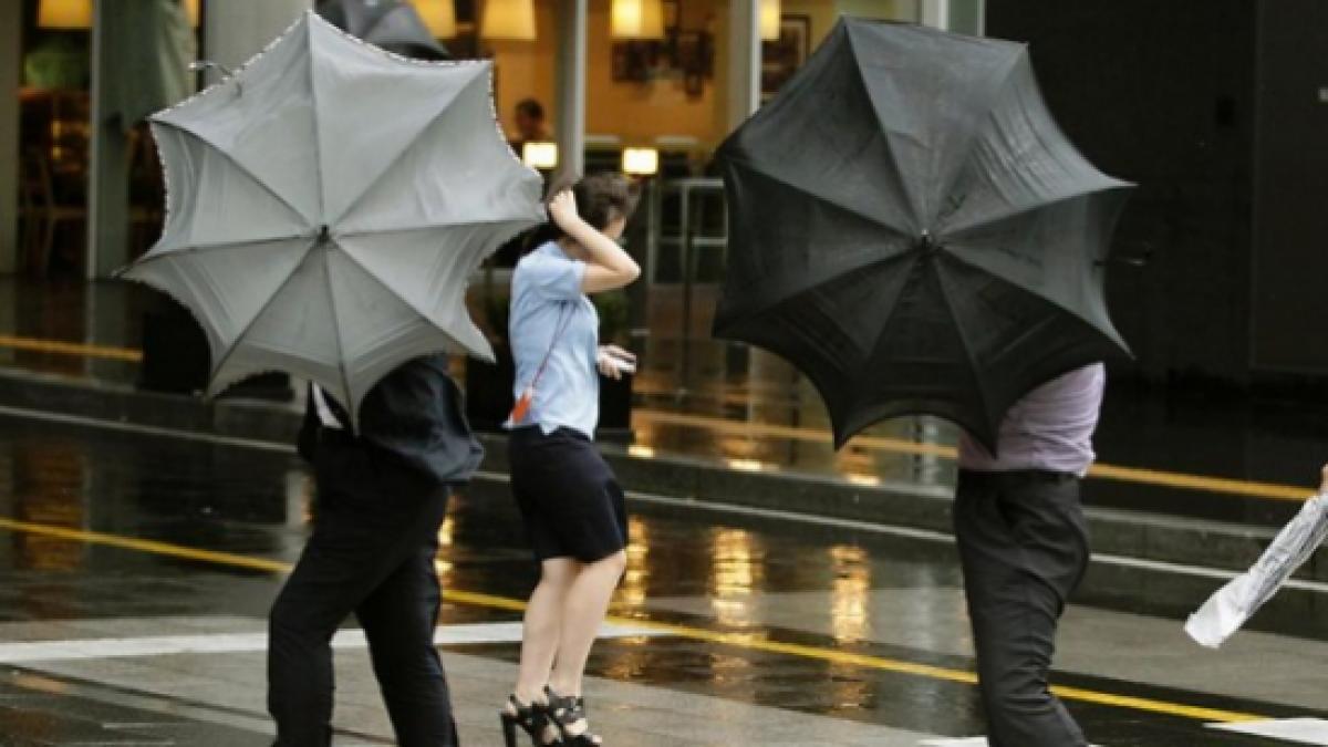 Atenţionare meteo de ploi. Vezi zonele vizate