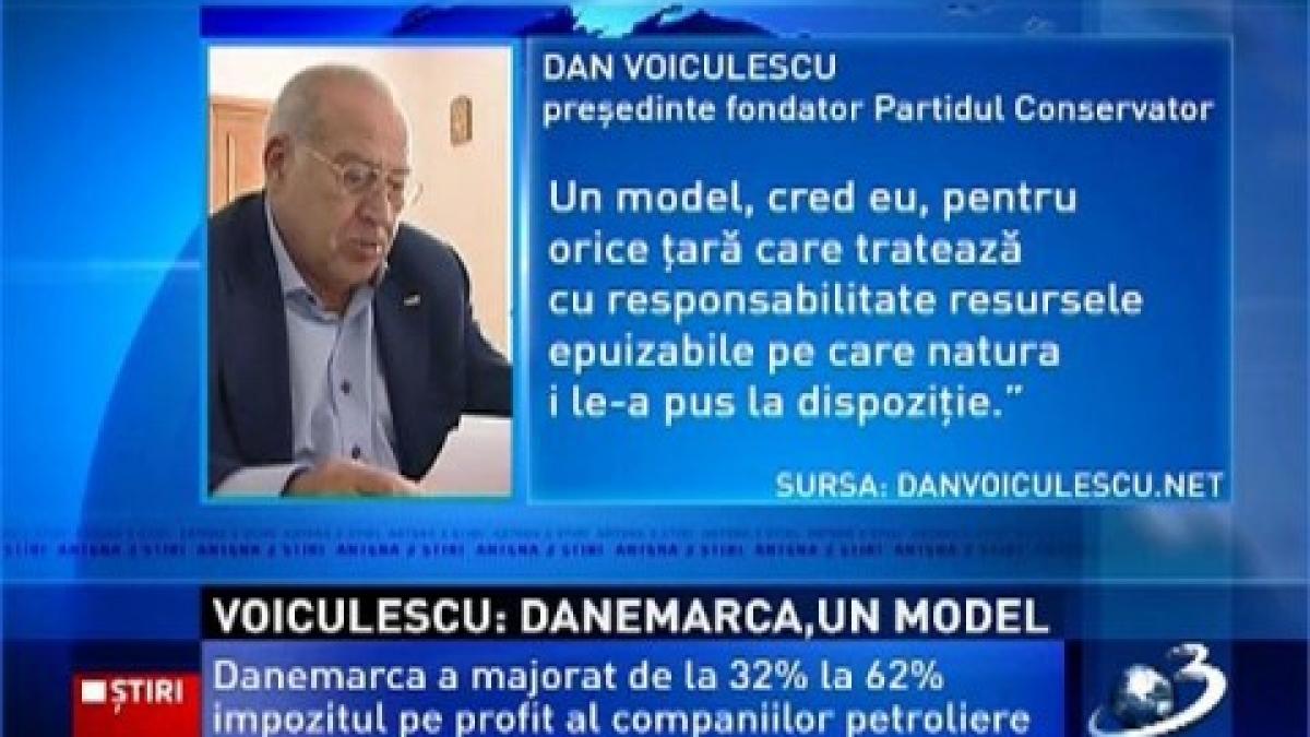 Dan Voiculescu: Romania should follow the Danish model regarding the exploitation companies