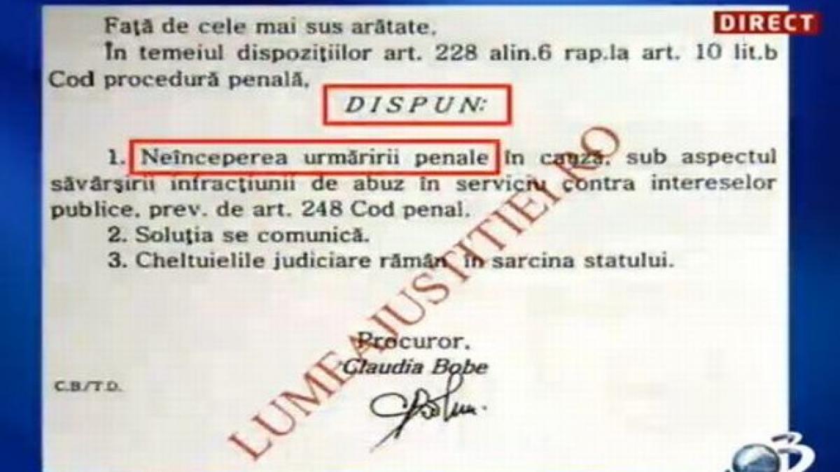 Răzvan Savaliuc: Rezoluţia de neîncepere a urmăririi penale în dosarul Telepatia ar fi trebuit să rămână definitivă