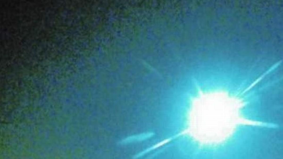 Explozie spectaculoasă a unui meteorit deasupra SUA