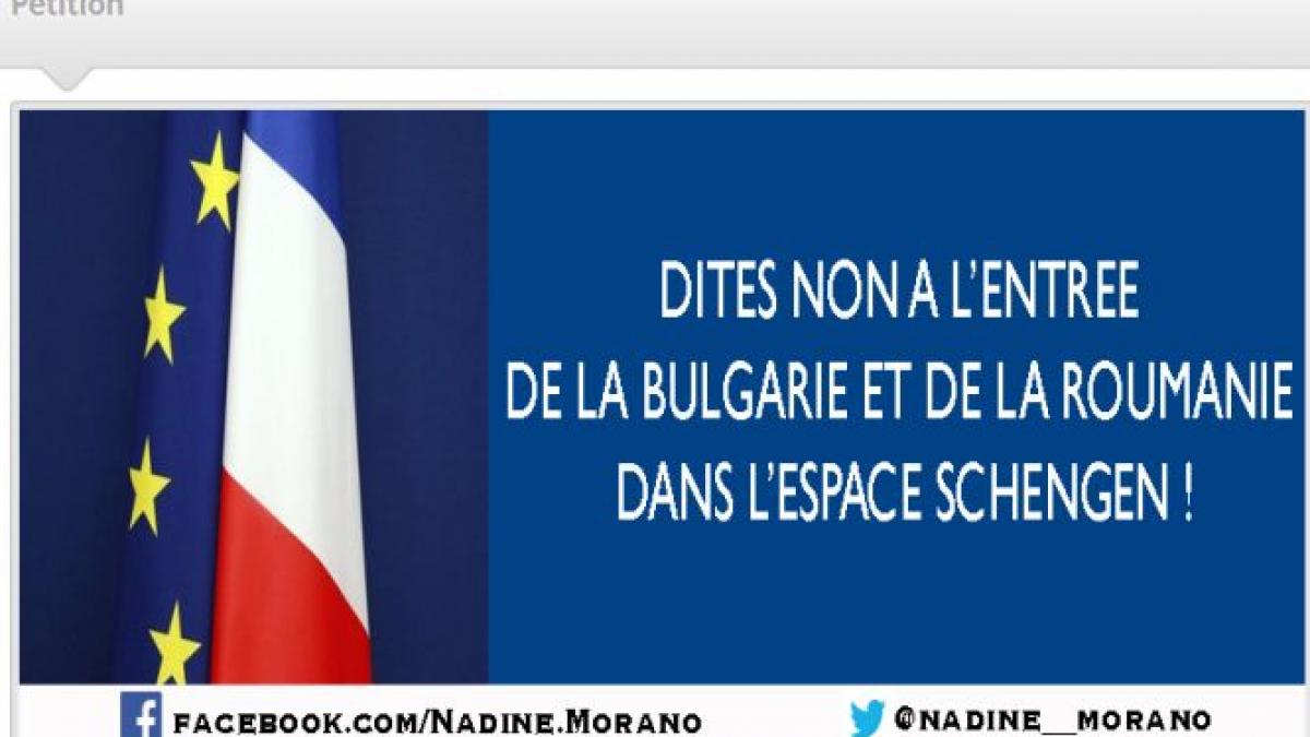 Petiţie online împotriva aderării României la spaţiul Schengen, postată de un fost ministru francez