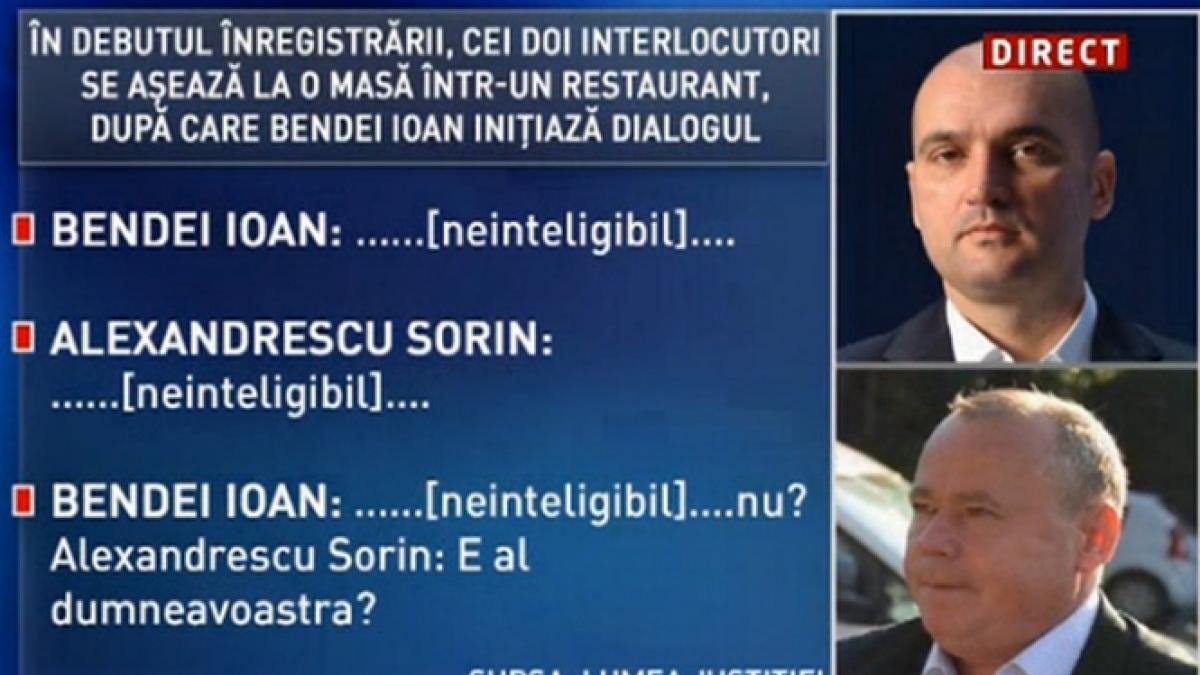 Stenograme Sorin Alexandrescu - Ioan Bendei, prezentate de Mircea Badea