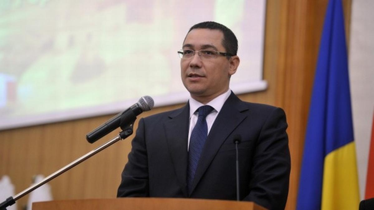 Ponta: Protestele de la Universitate vor avea impact asupra deciziei privind proiectul Roşia Montană