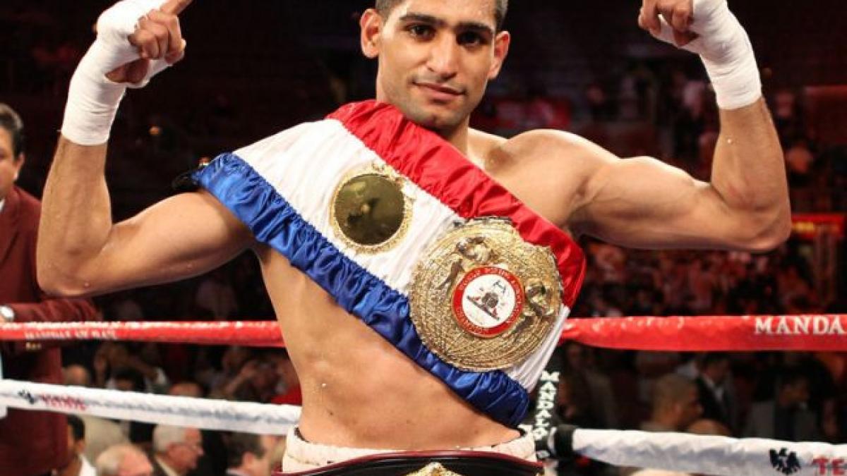 Amir Khan, următorul adversar al lui Floyd Mayweather