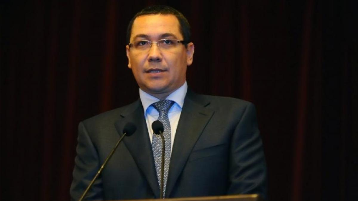 Ponta, despre proiectul Roşia Montană: Dacă votul din Parlament va fi politic, proiectul nu trece. Există şi un plan B