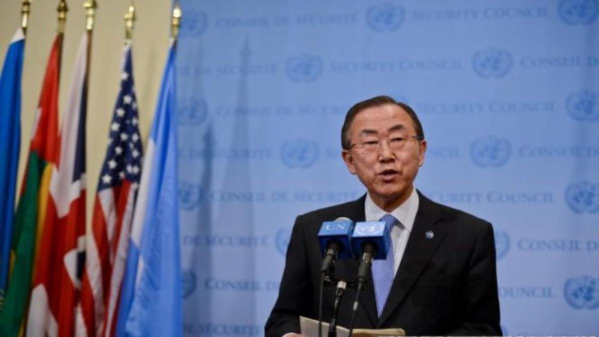 Ban Ki-moon recomandă ca ONU şi OAIC să trimită o misiune de 100 de persoane în Siria