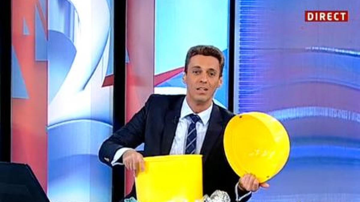 Mircea Badea susţine campania &quot;Reciclare pentru destresare&quot;