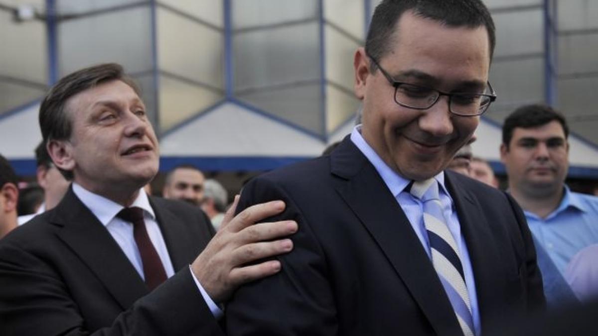 Ponta îl acceptă pe Gerea (PNL) la Economie. Antonescu: Ce bine ne înţelegem noi doi!