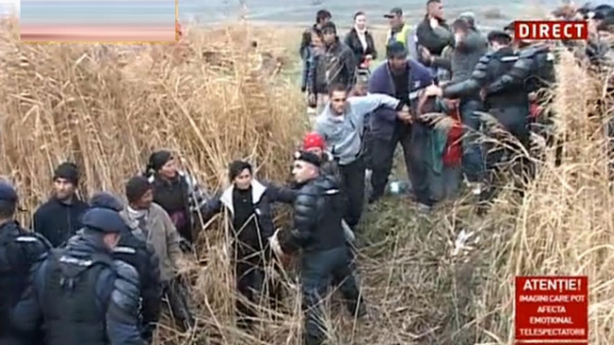 Proteste la Vaslui, faţă de explorarea gazelor de şist. 15 manifestanţi au ajuns la spital