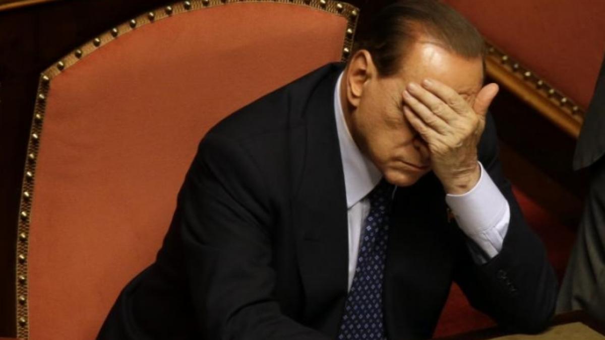 Silvio Berlusconi nu mai are voie să ocupe funcţii în Parlament DOI ANI DE ZILE