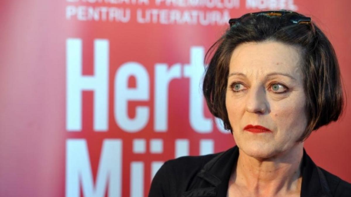 Scriitoarea Herta Muller, OPERATĂ DE URGENŢĂ LA UN SPITAL DIN GERMANIA