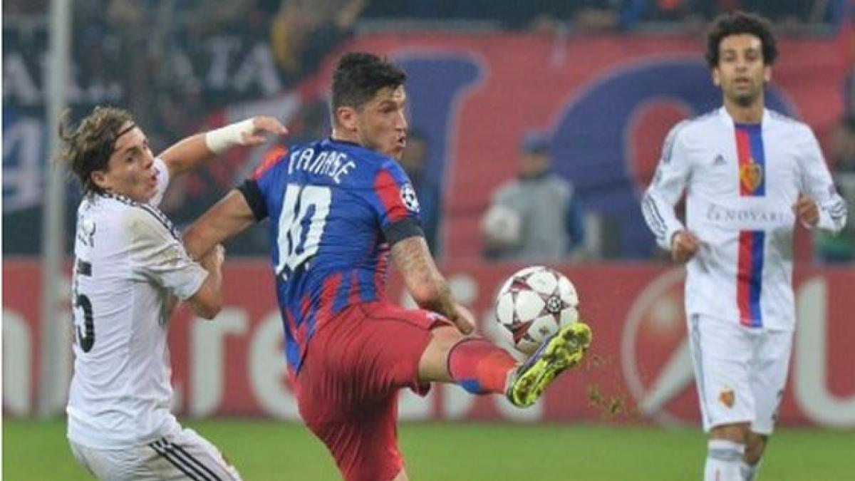 Steaua, primul punct în grupele Ligii. Egal chinuit cu FC Basel