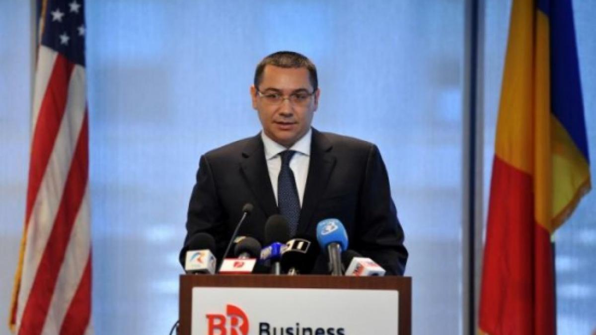   Premierul Ponta: Regret că &quot;frustrarea personală&quot; împiedică reprezentarea corectă a intereselor industriei româneşti de IT 