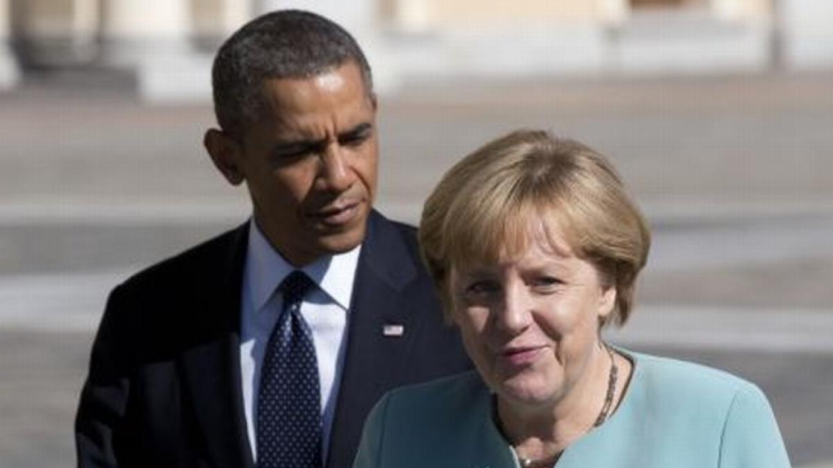 Barack Obama ŞI-A CERUT SCUZE pentru interceptarea telefonului cancelarului Angela Merkel