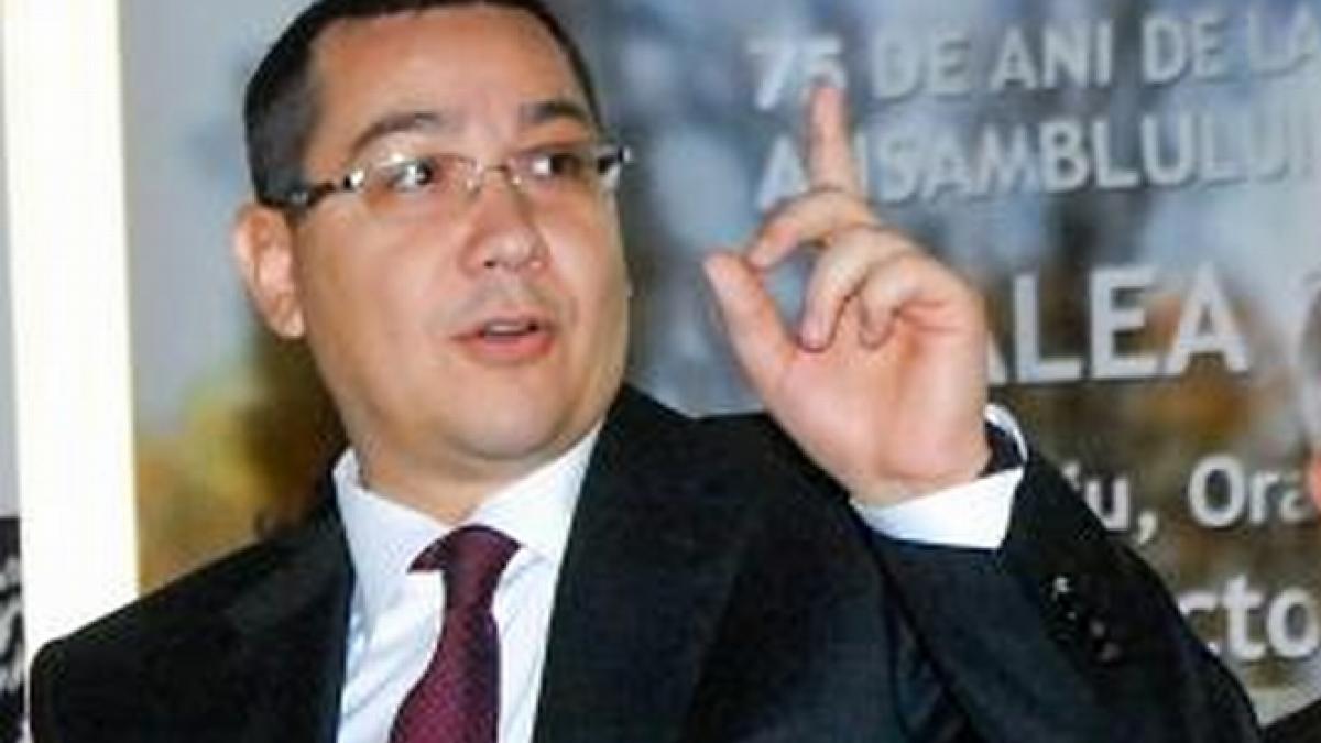 Ponta: Cu Băsescu nu se poate negocia, pentru că ştie că pleacă. Nu acasă, o mai pleca şi el la vreun tribunal